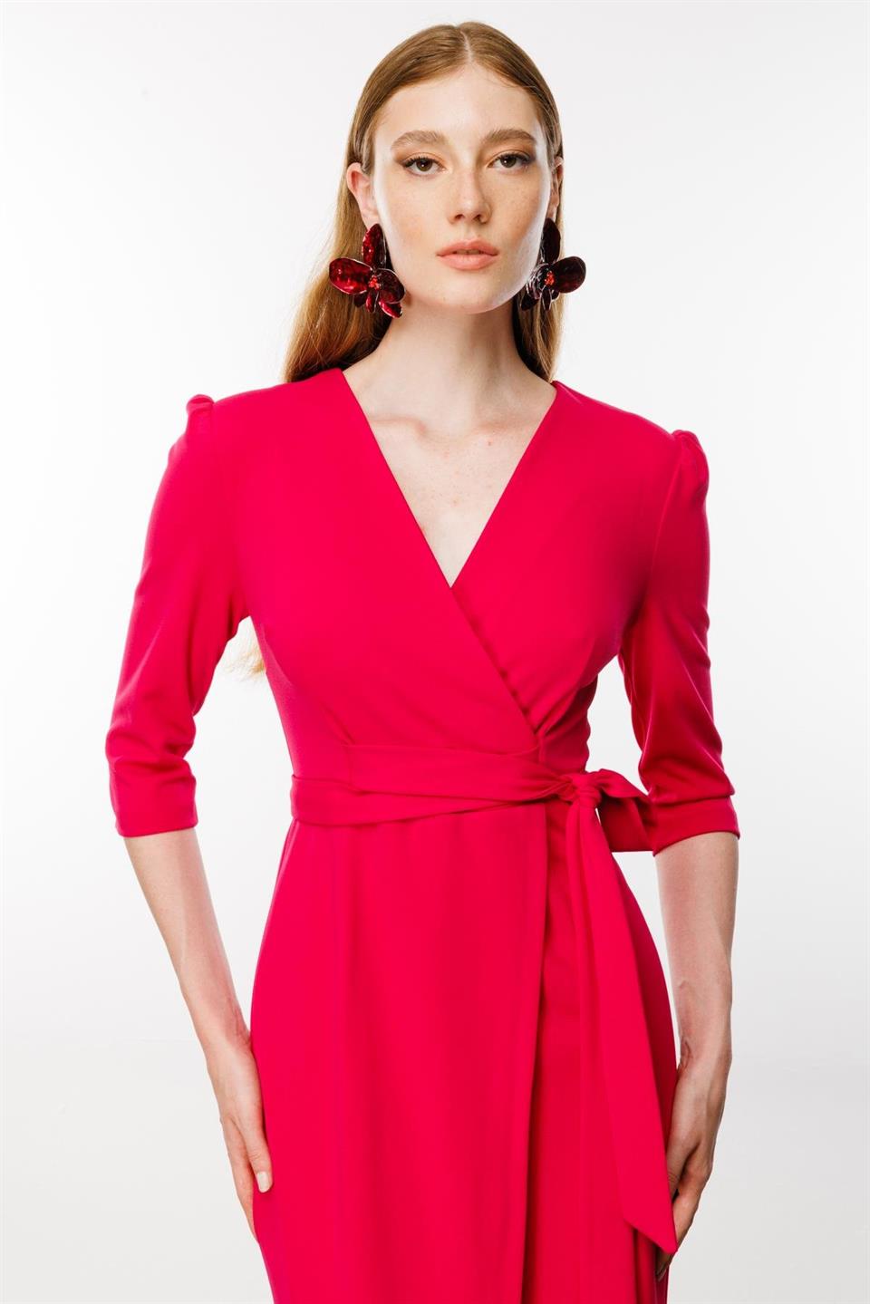 Kruvaze Elbise FUŞYA