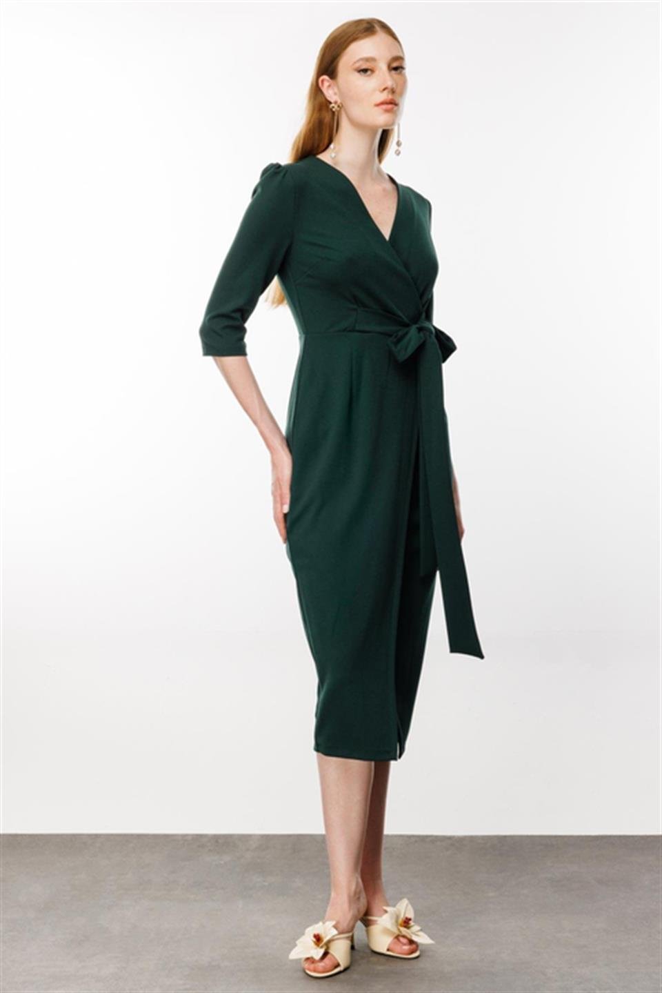 Kruvaze Elbise NEFTİ