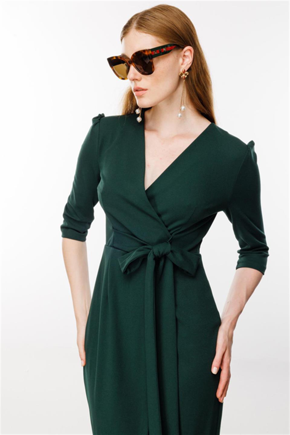 Kruvaze Elbise NEFTİ