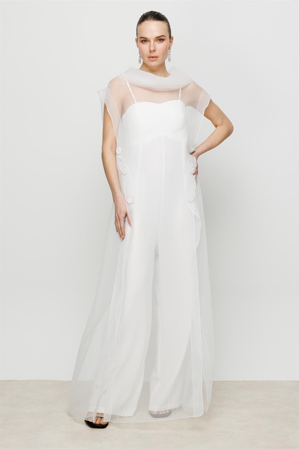 Organza Jumpsuit WHITE