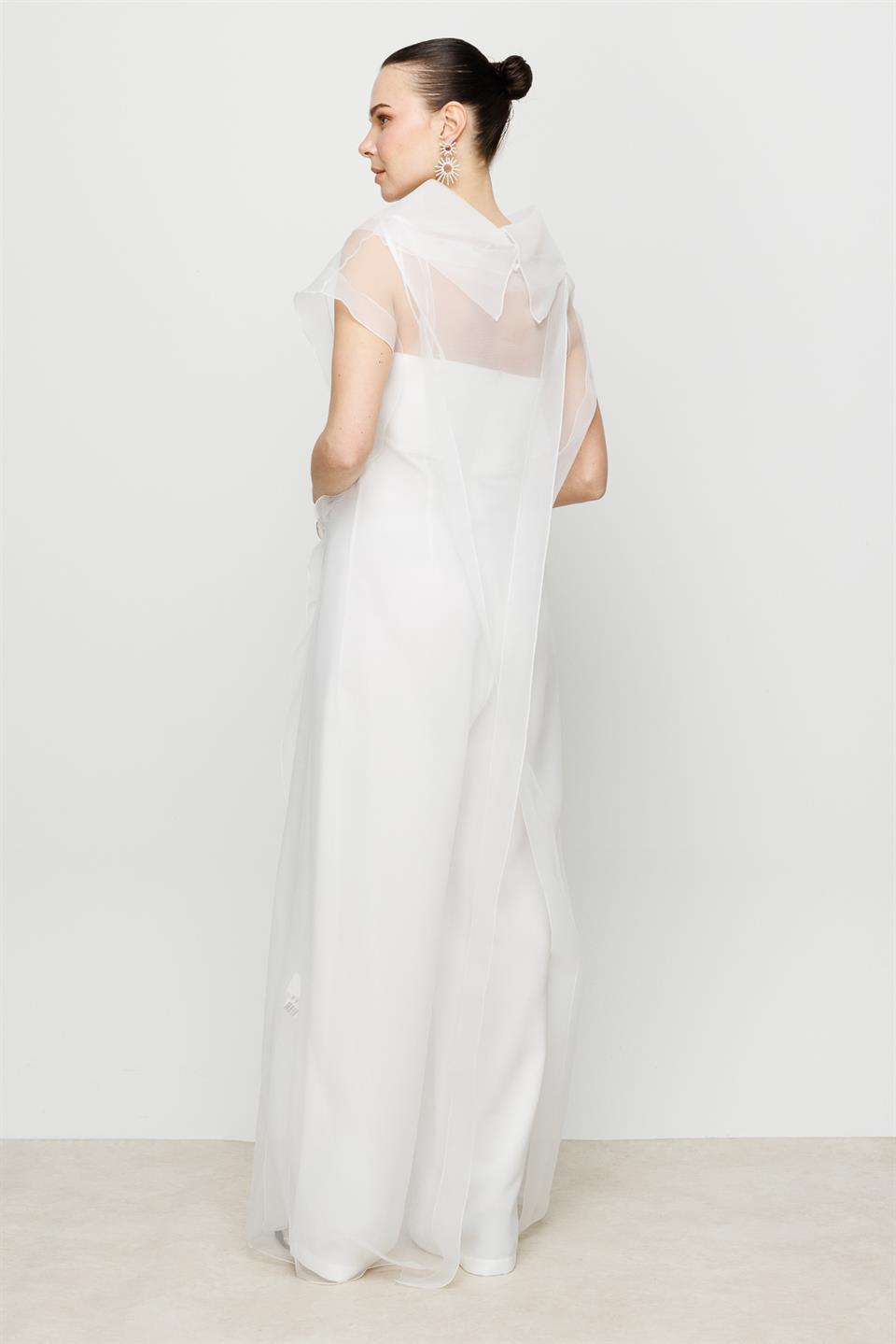 Organza Jumpsuit WHITE
