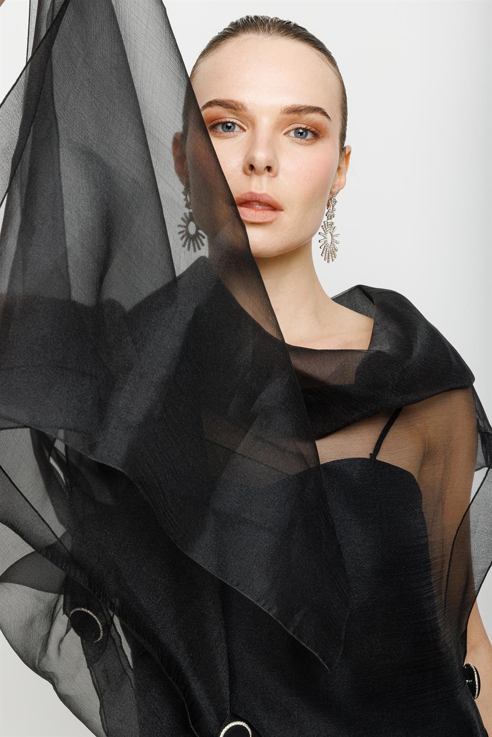 Organza Jumpsuit BLACK