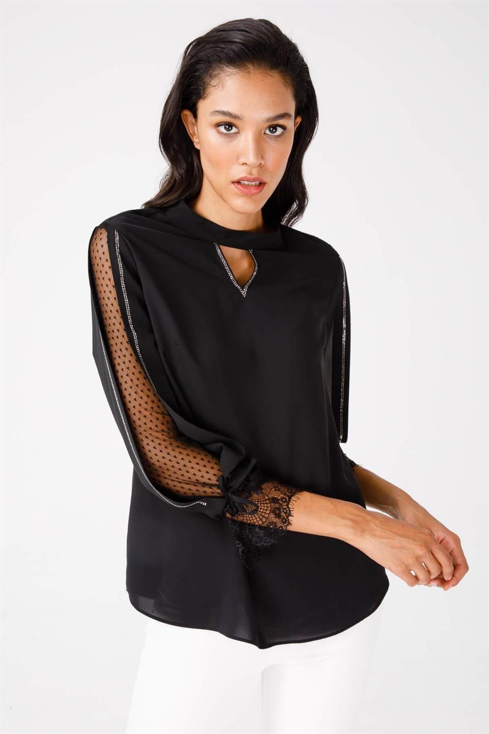 Striped Stone Blouse 