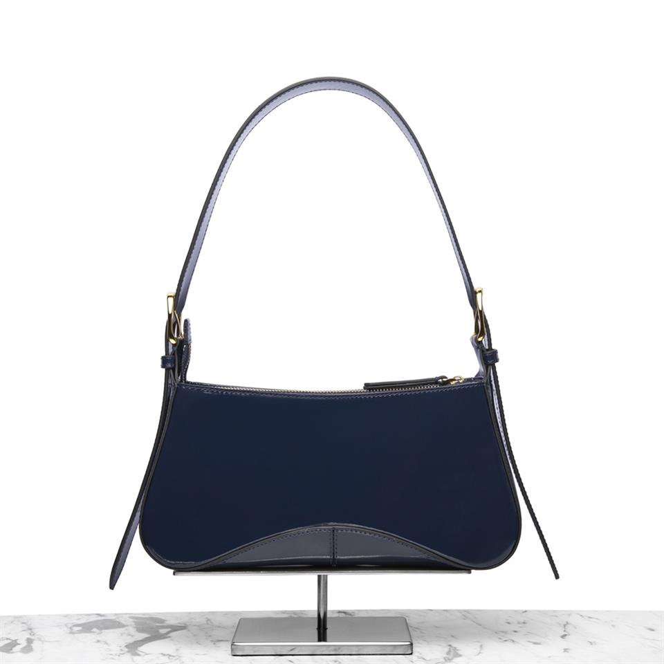 Siena Blue Genuine Leather Womens Bag