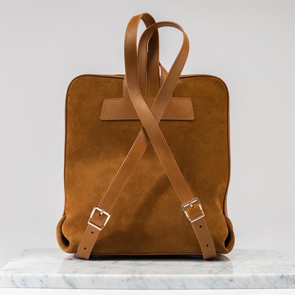 Taba Genuine Leather Womens Backpack