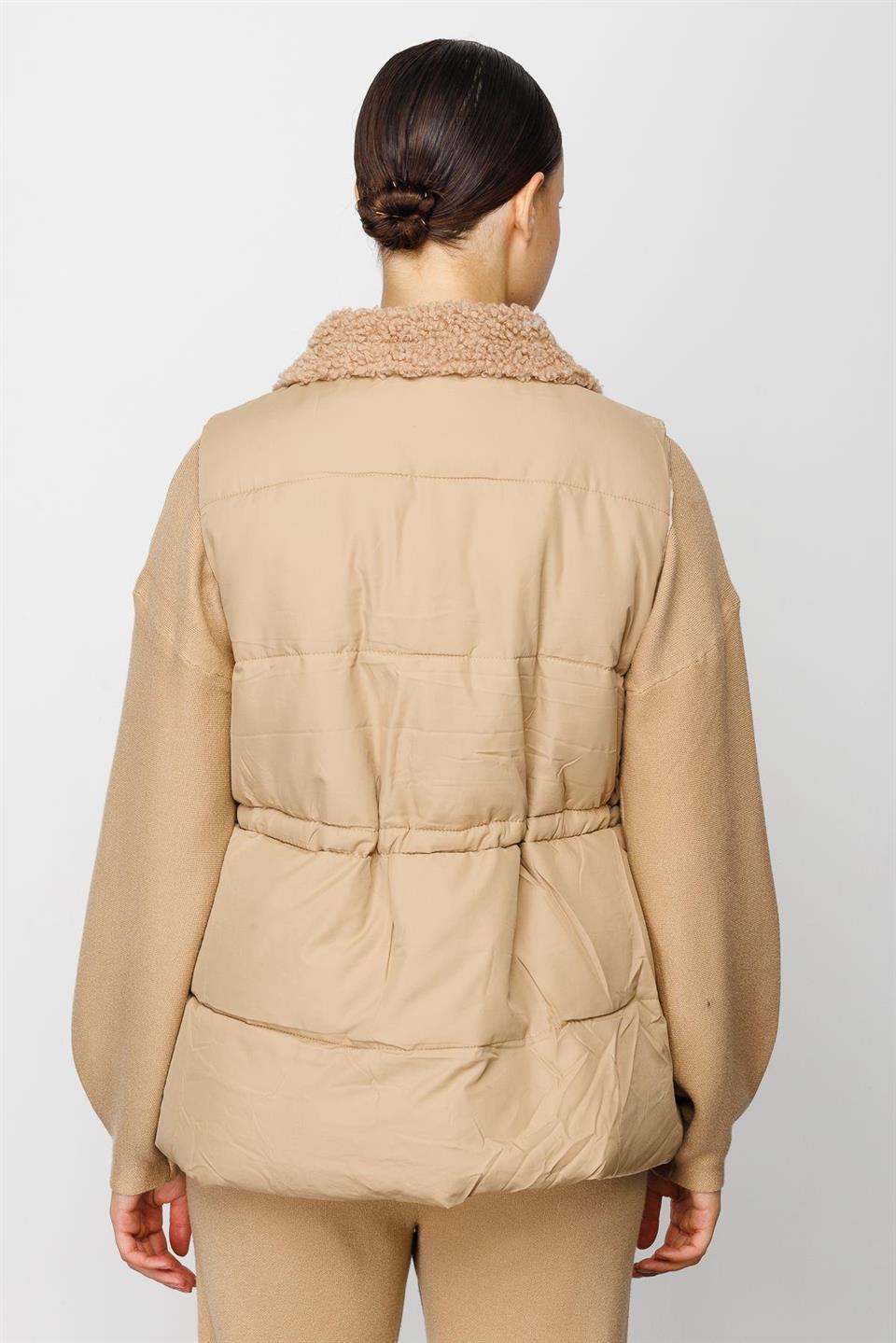 Triko Pantolon Yelek Takım  CAMEL