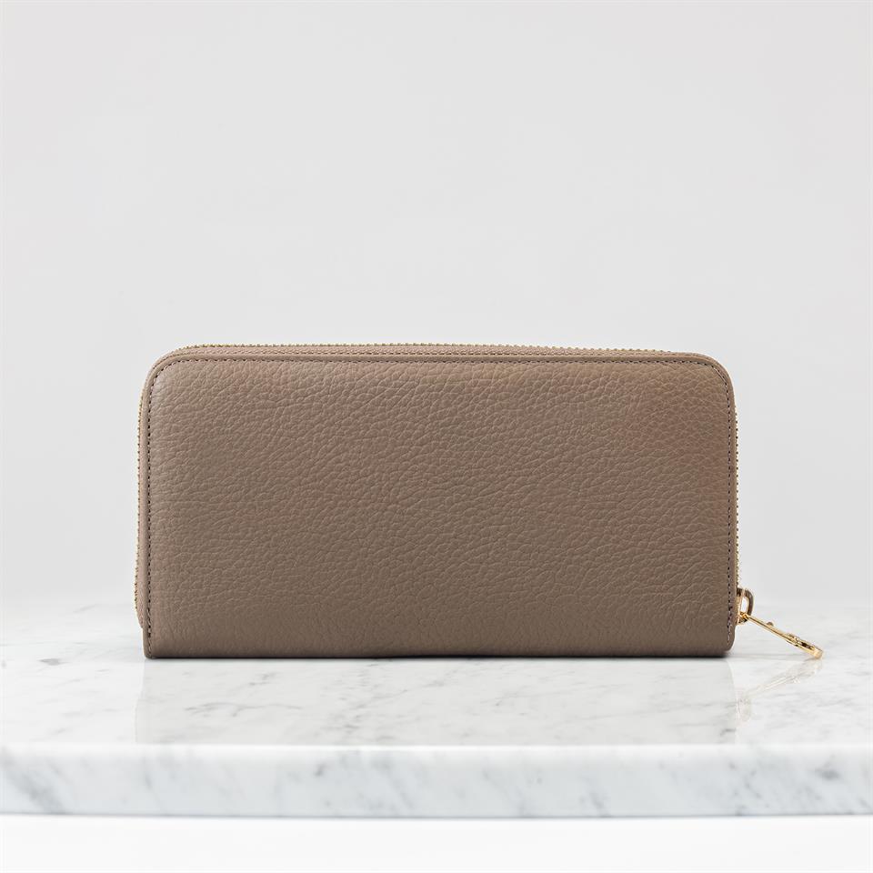 Mink Genuine Leather Womens Wallet