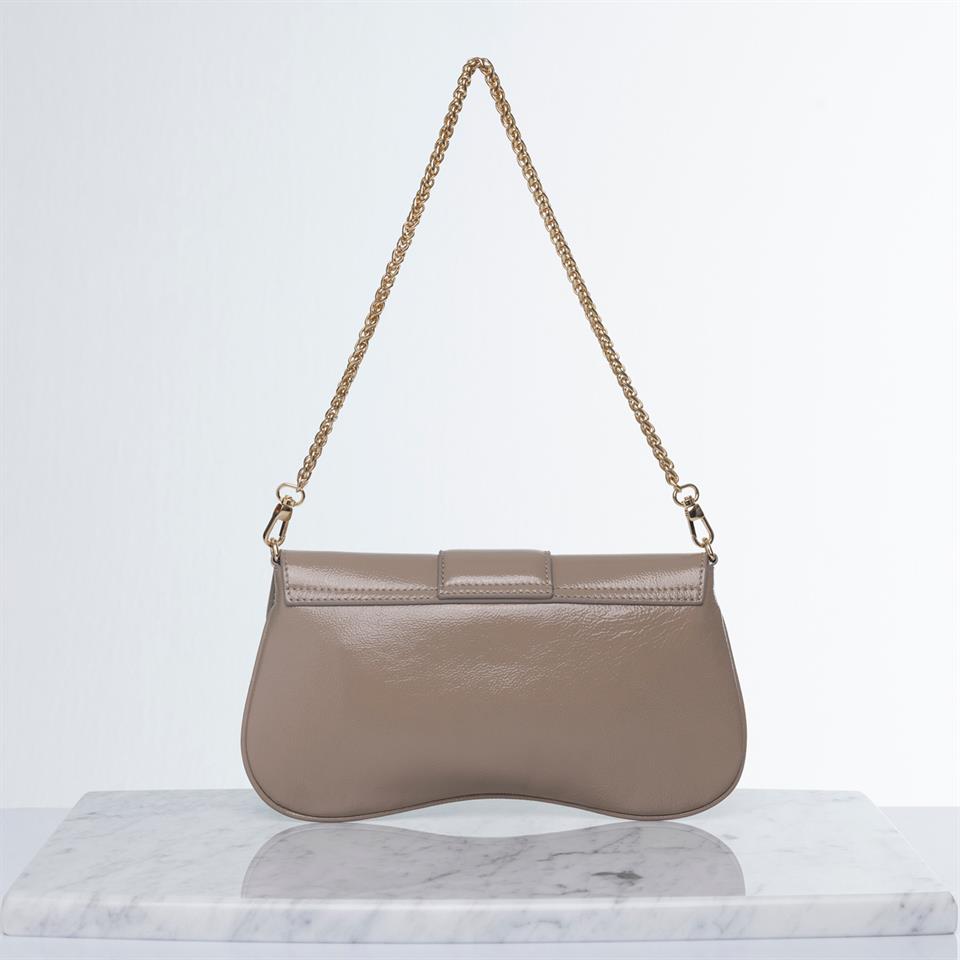 Mink Genuine Leather Womens Handbag
