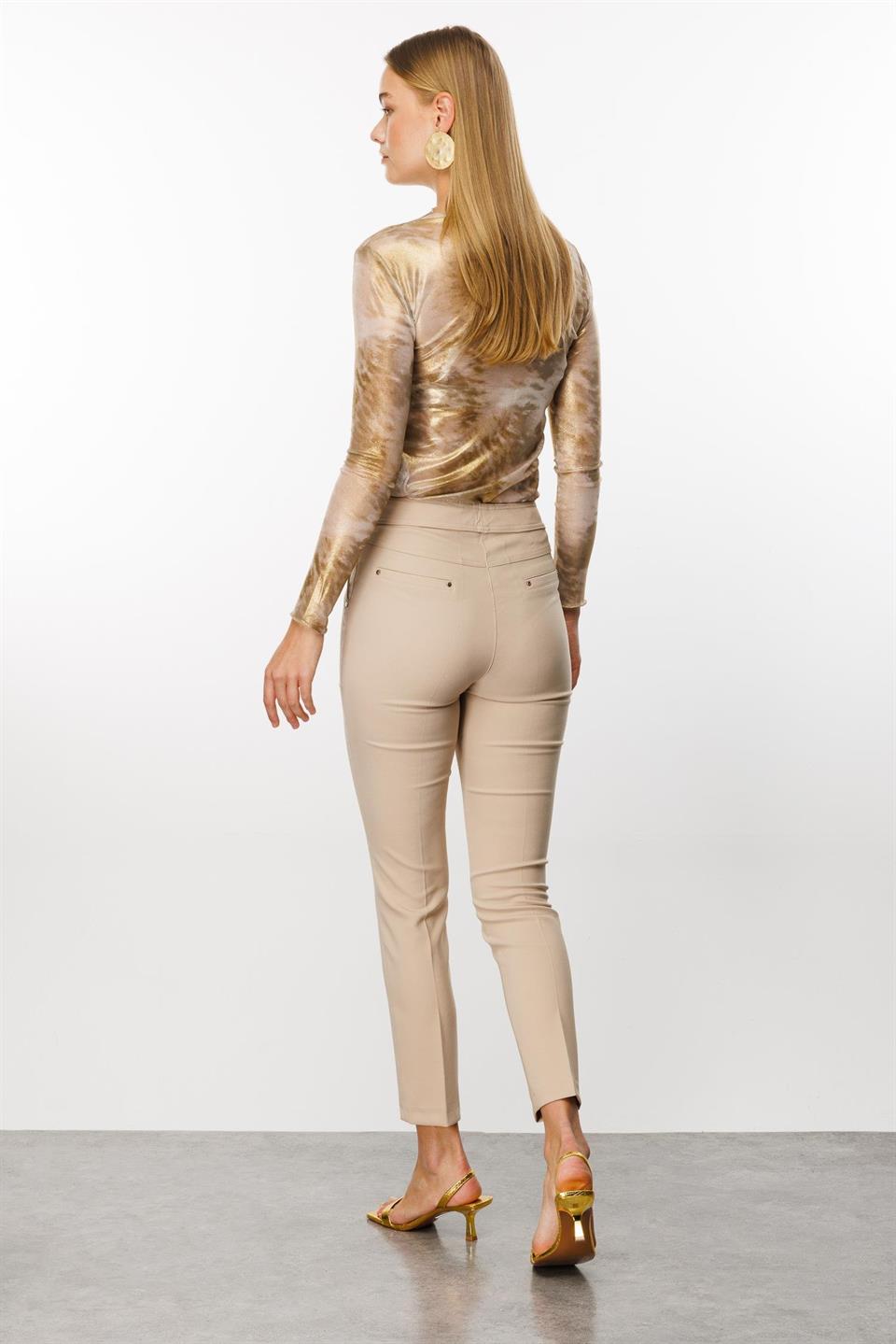 Side Pocket Skinny Leg Trousers TAŞ