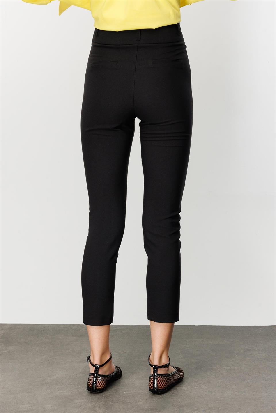 Yüksel Bel Pantolon SİYAH