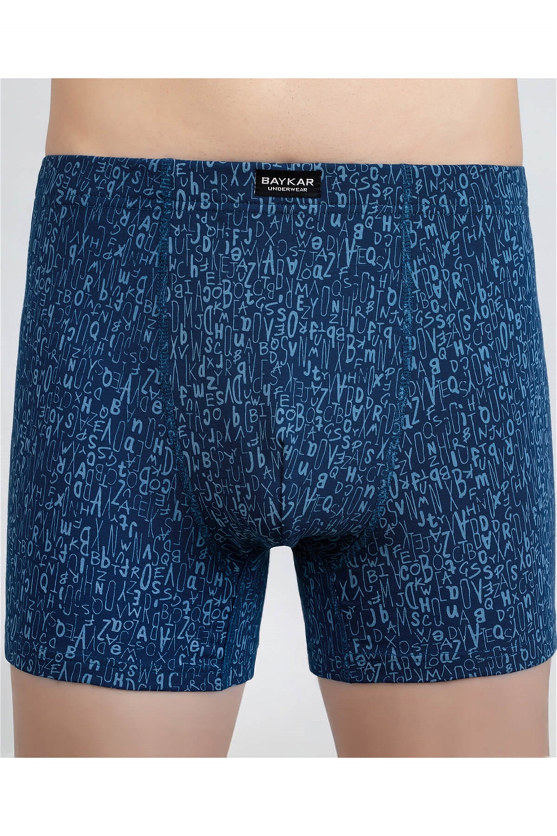 1216-04 Baykar Erkek Boxer Mavi