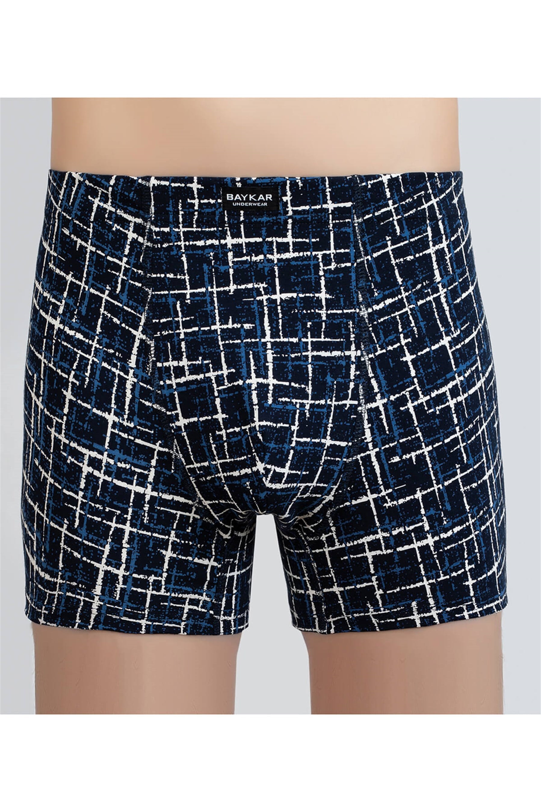1221-04 Baykar Erkek Boxer Mavi