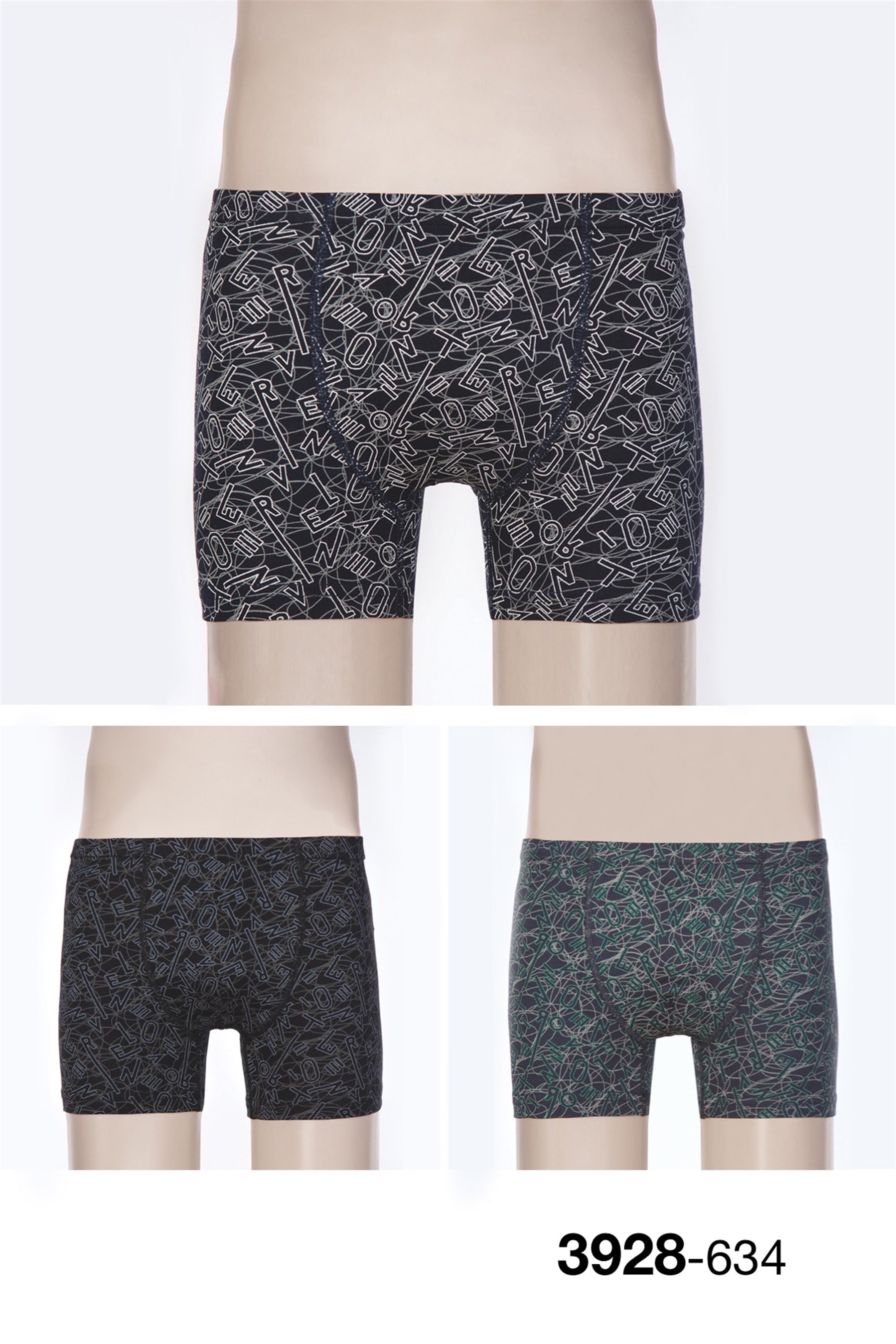 3928-634 Baykar Erkek Garson Şort