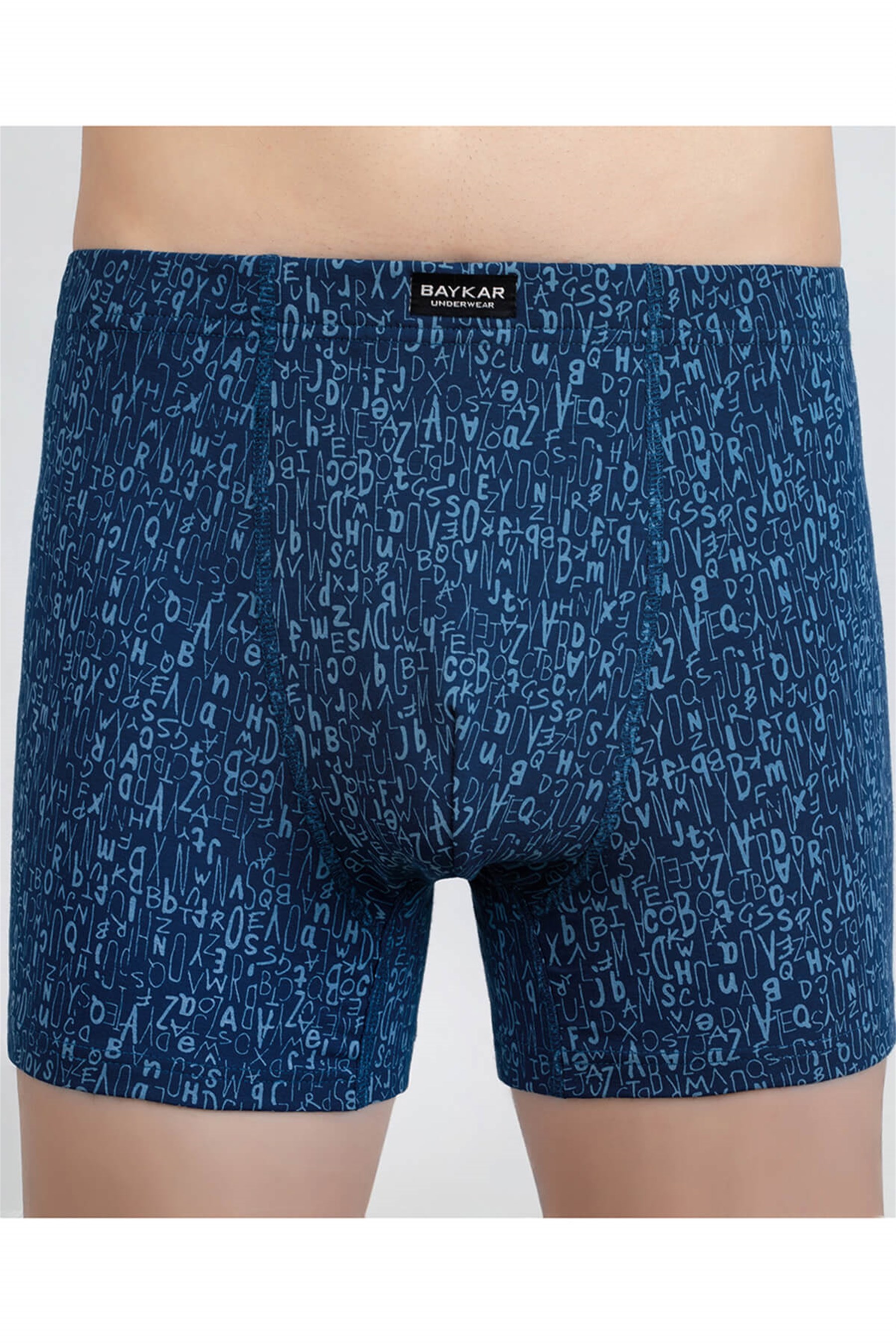 1216-04 Baykar Erkek Boxer Mavi