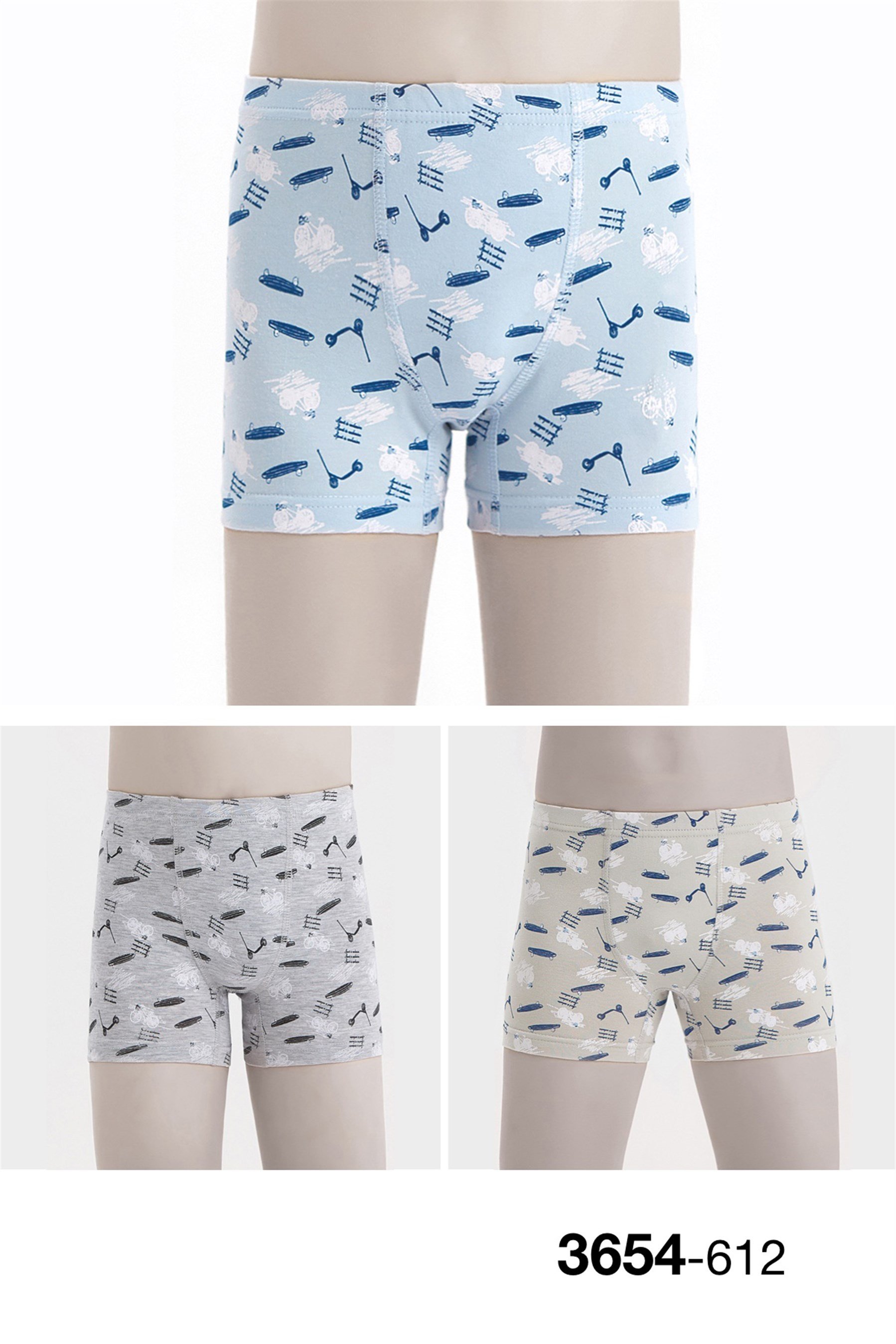 3654 Baykar Erkek Çocuk Şort