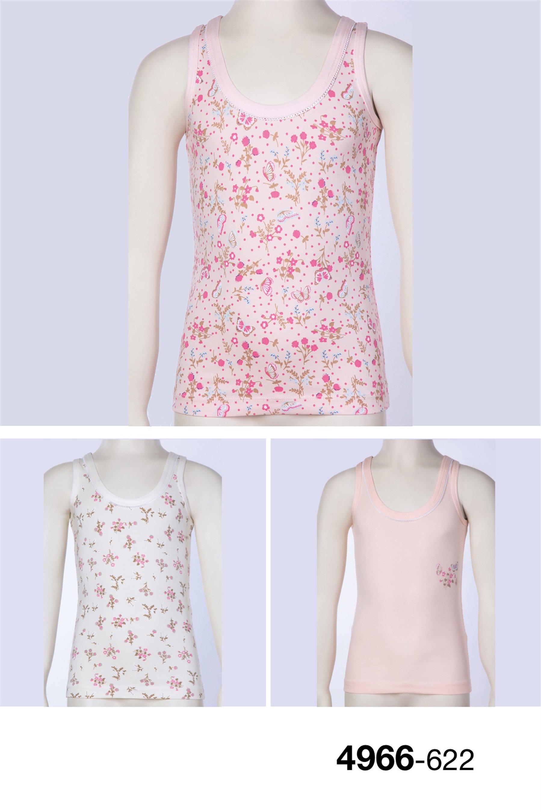 4966 Baykar Kız Çocuk Kln Ask Atlet