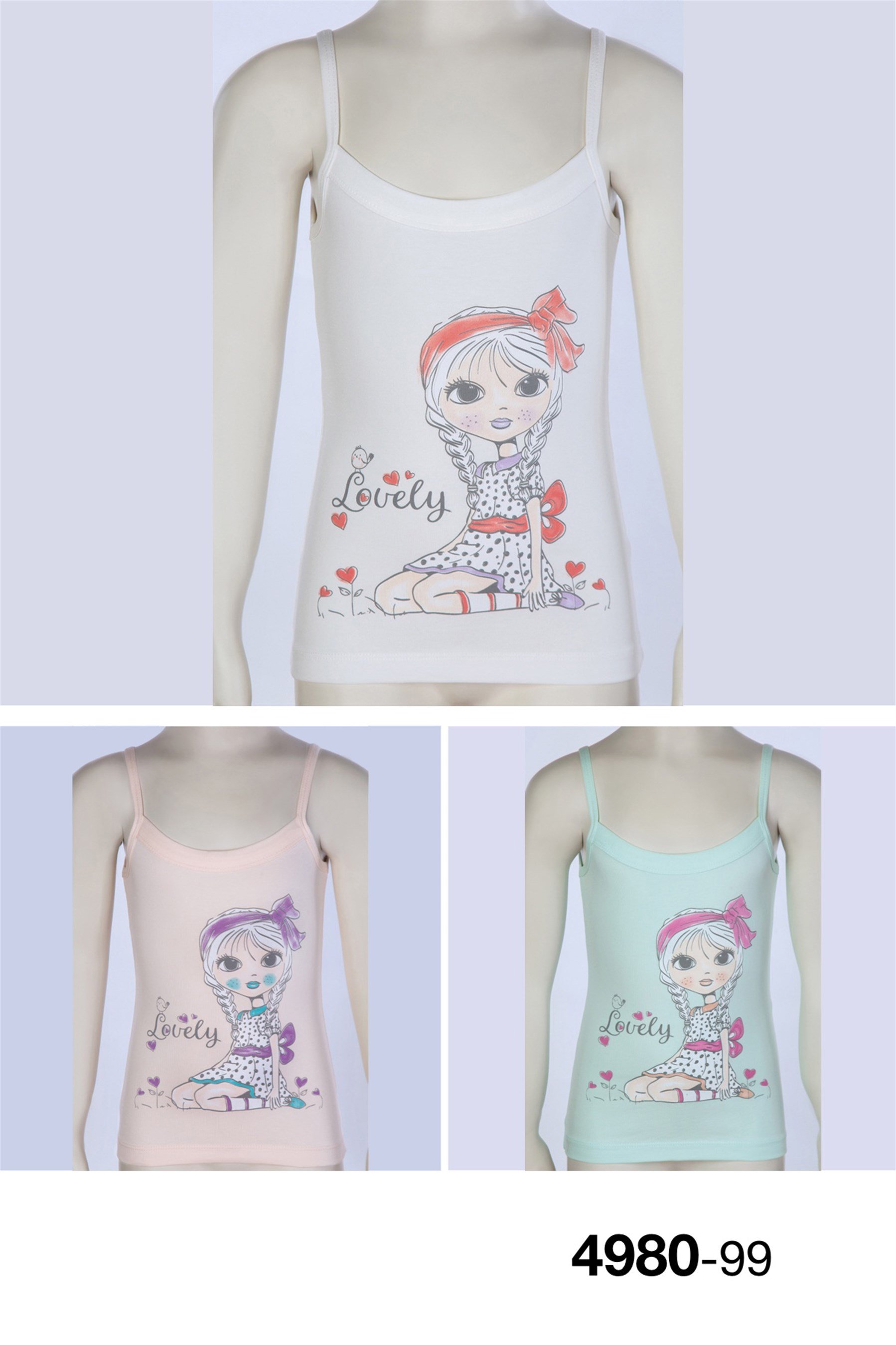 4980 Baykar Kız Çocuk Inc Ask Atlet