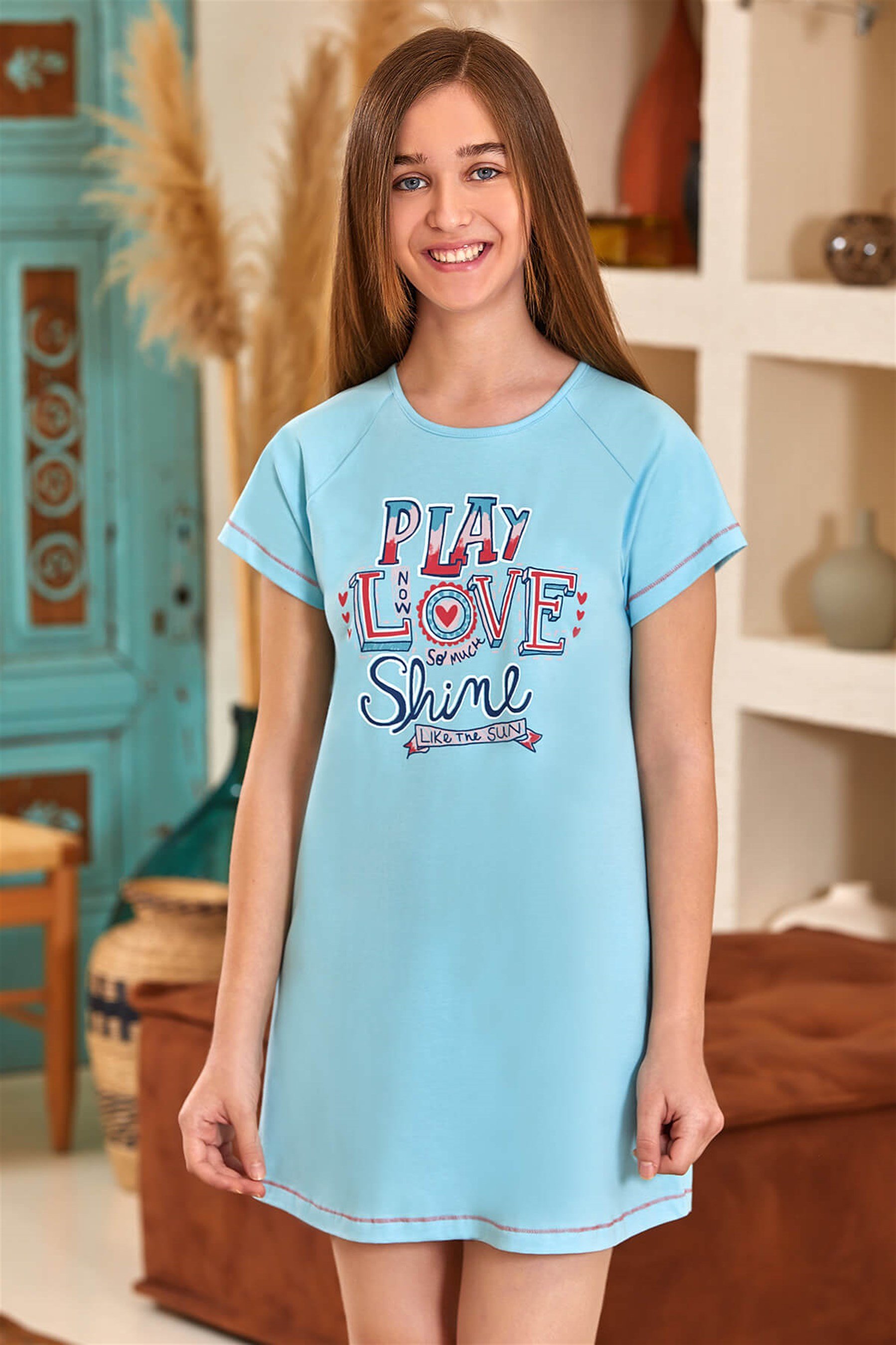 9121 Baykar Kız Çocuk Elbıse