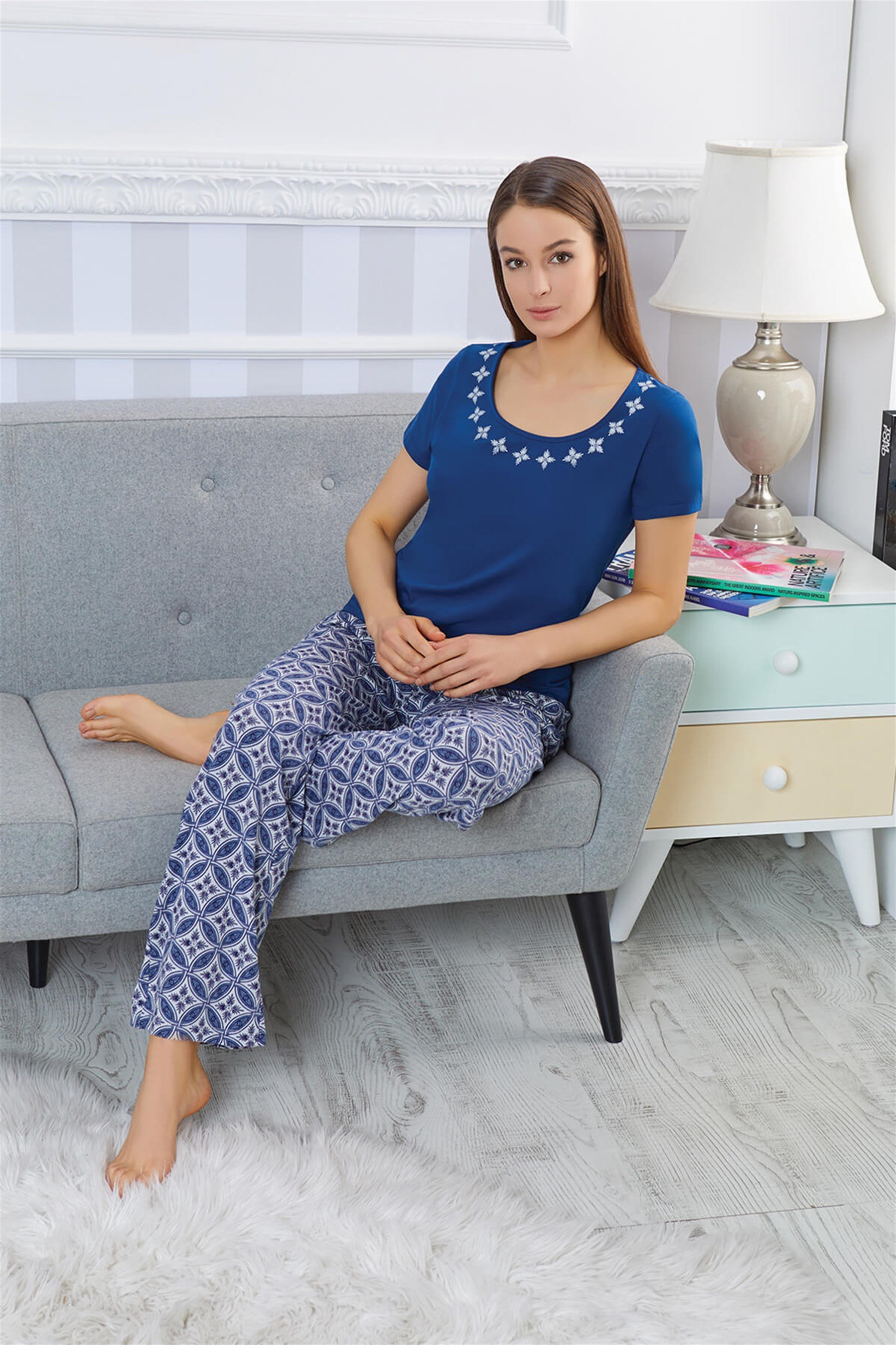 9476 Baykar Bayan Pjama Takım