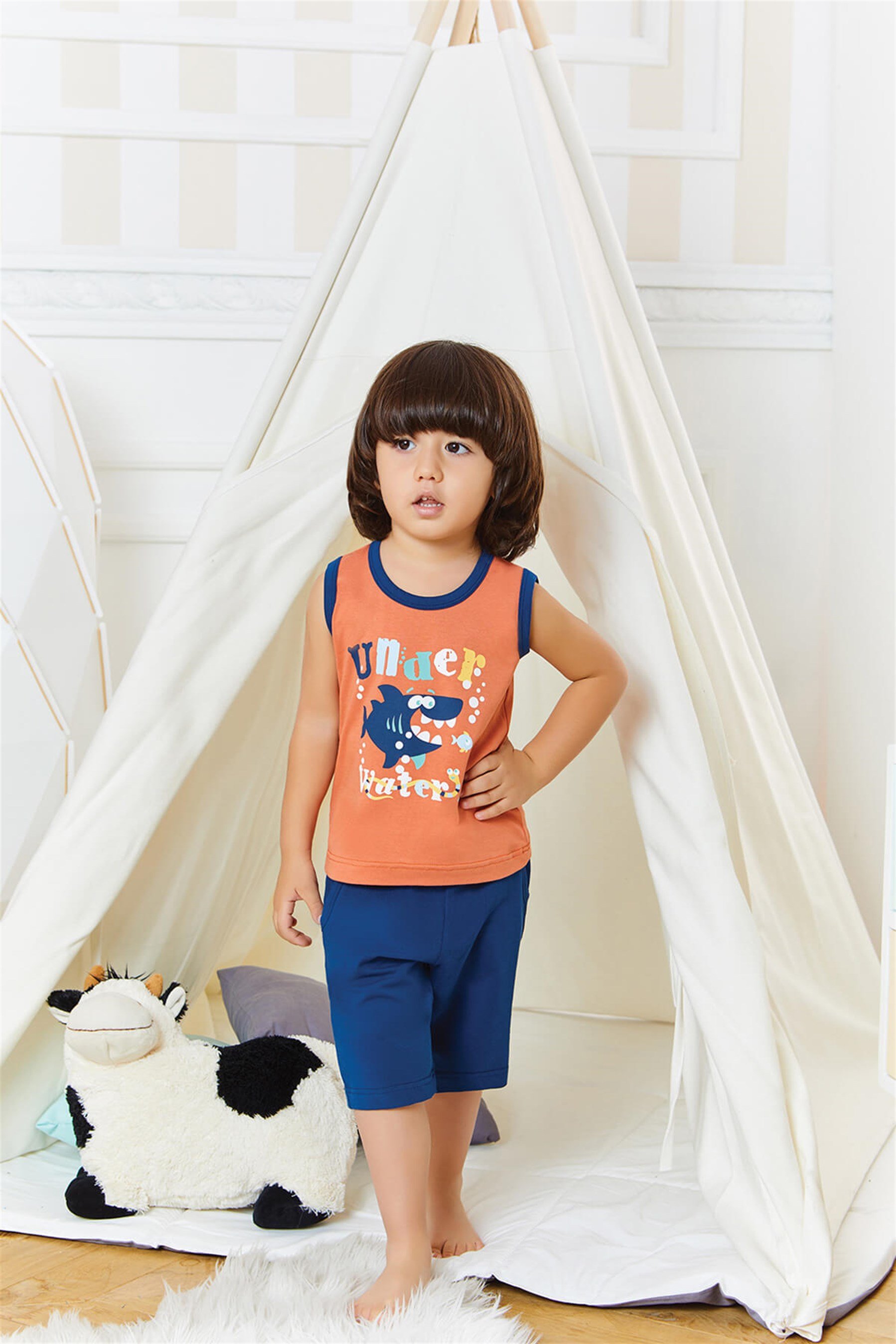 9727 Baykar Erkek Çocuk Kapr Pijama Takımı