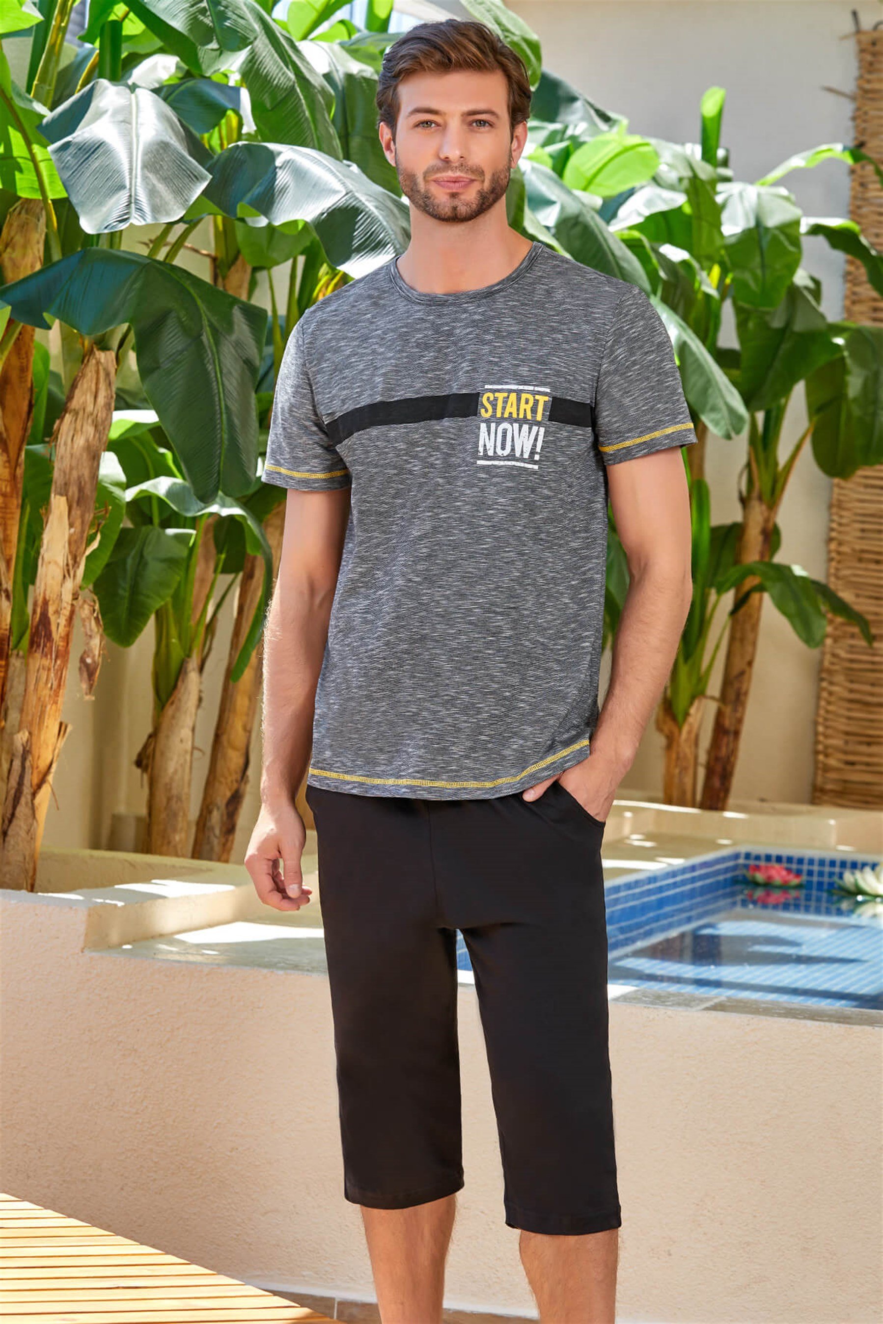 9834 Baykar Erkek Pijama Takımı