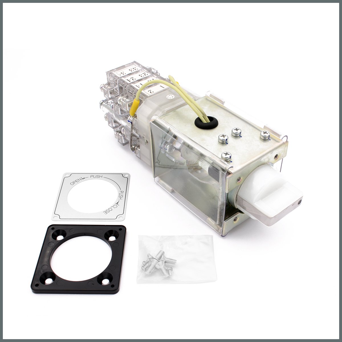 125V DC Kesici Anahtarı (Kare Flanş)  BHL-3B3-118-125H-W-Y-B(L54-Y11E)