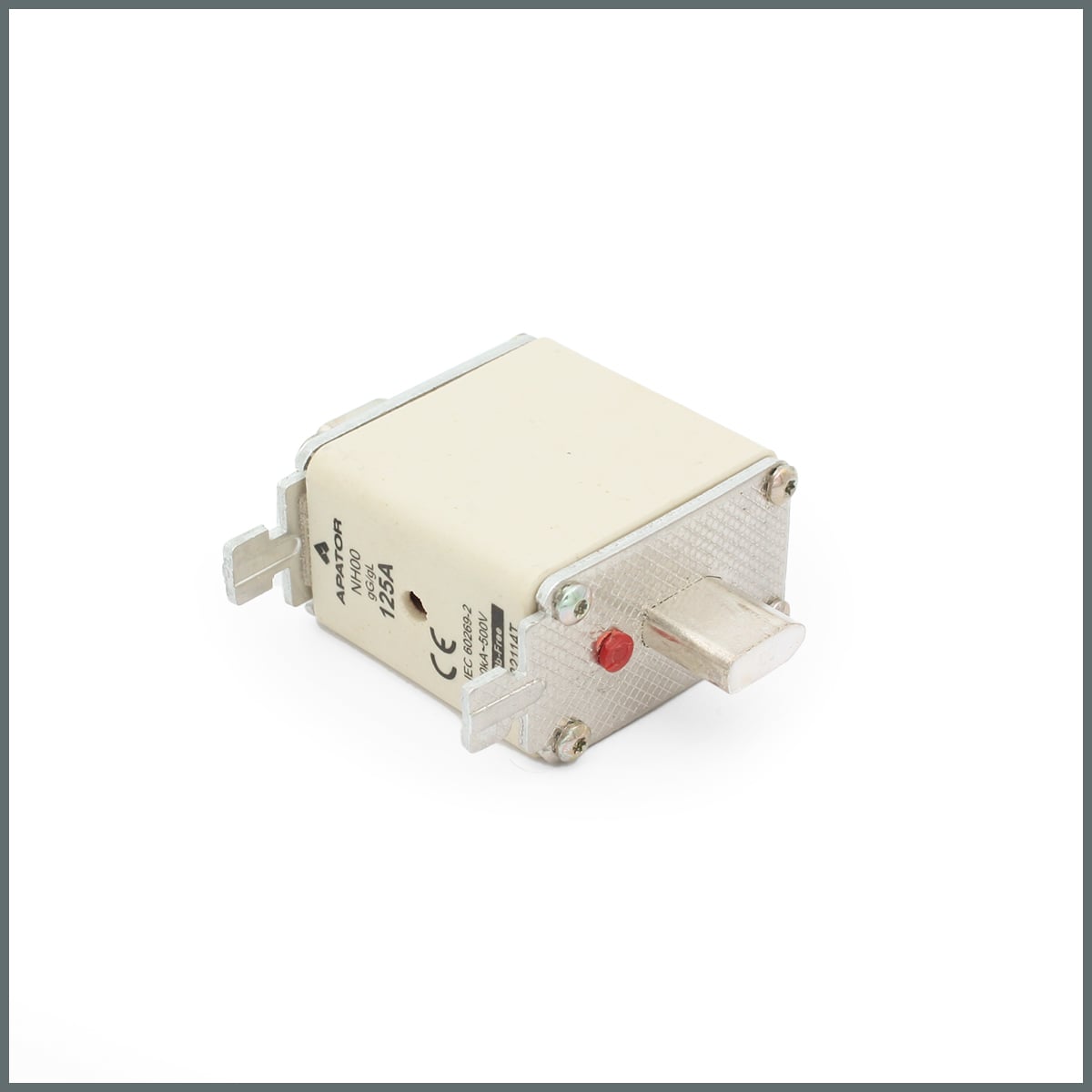 Apator NH00 125A gG/gL Bıçaklı Sigorta Buşonu
