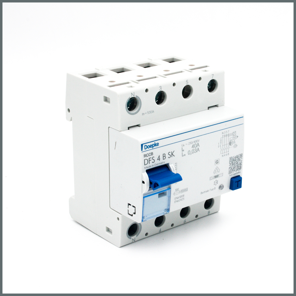 Doepke 4x40A RCCB 30mA (B tipi Kaçak Akım Rölesi) (SK) 