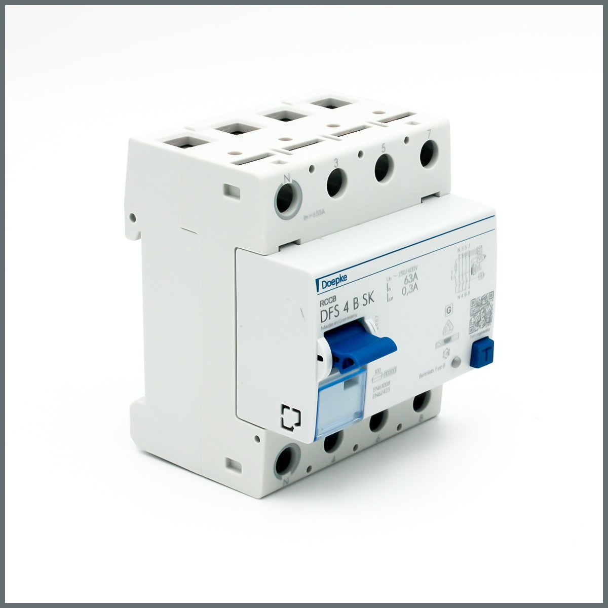 Doepke 4x63A RCCB 300mA (B Tipi Kaçak Akım Rölesi) (SK)