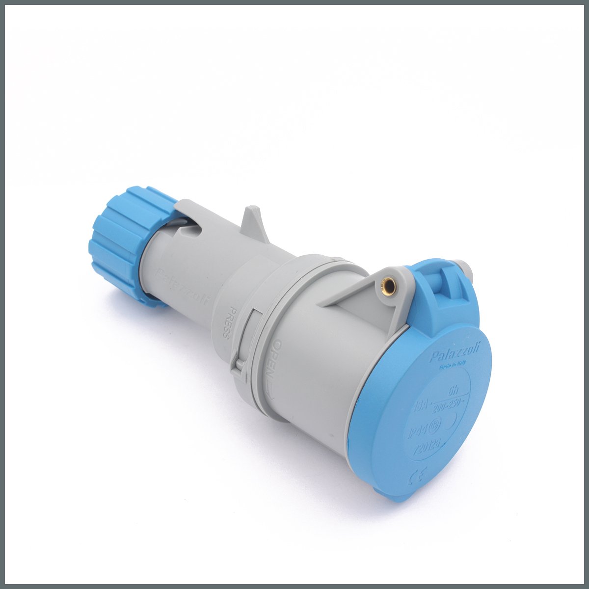 Fiş ve PrizlerPalazzoli Multimax Serisi Uzatma Prizi 16A (IP44) 230V 2P+T h:6