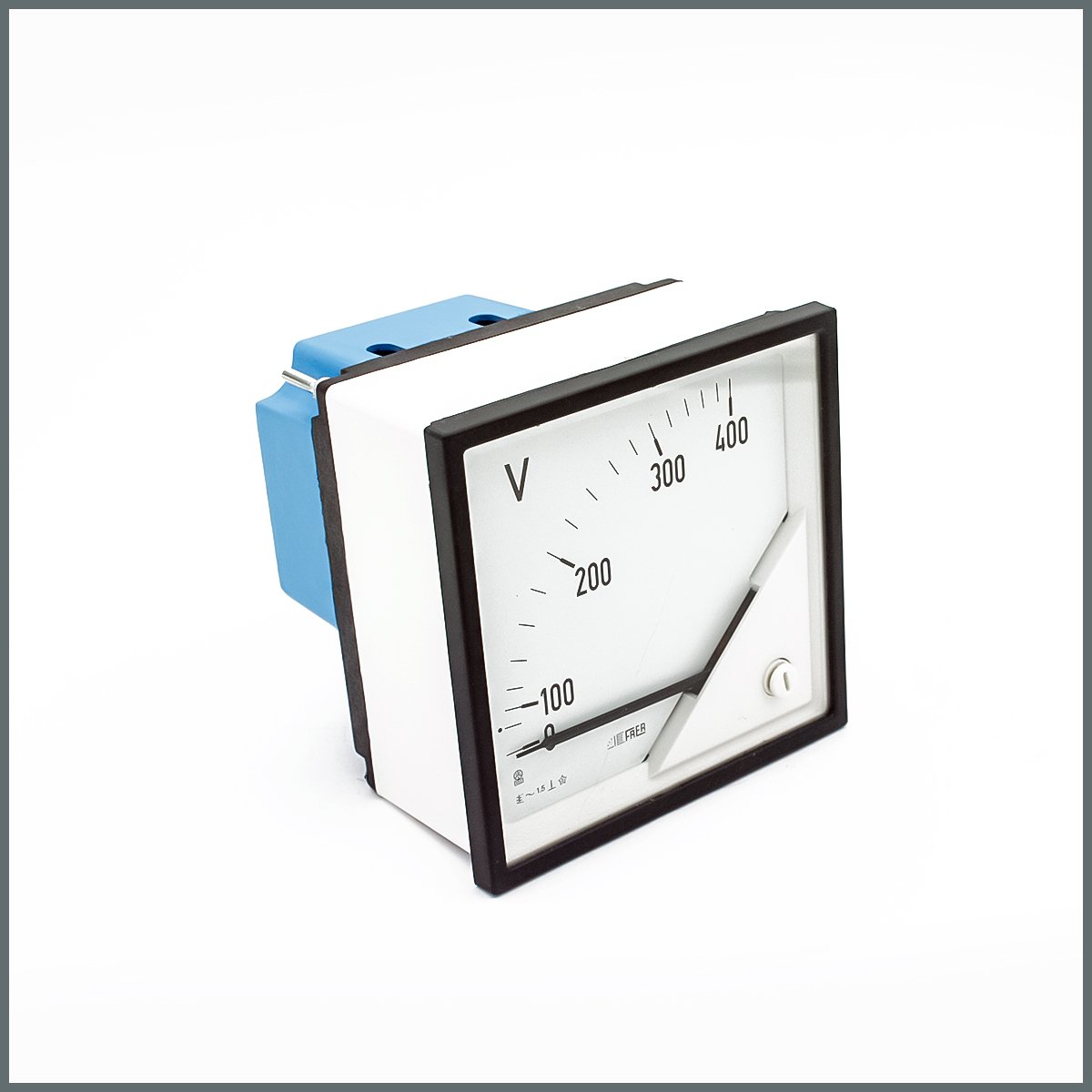 Frer Analog Voltmetre (0-400V) 96x96 mm. (90°)