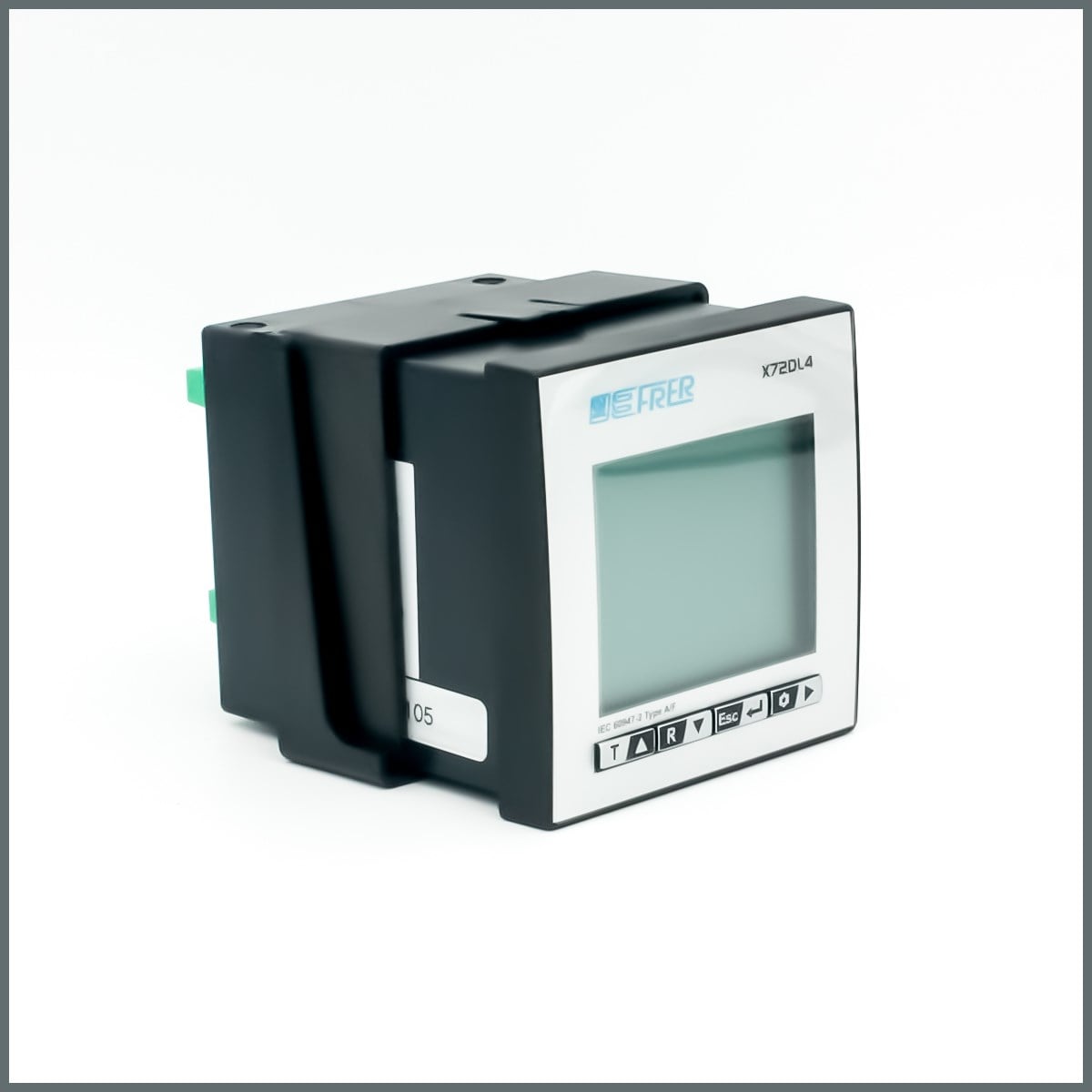 Frer F Tipi M-RCD, T-Rst, 230Vac, 30mA-30A 72x72mm, LCD Ekran