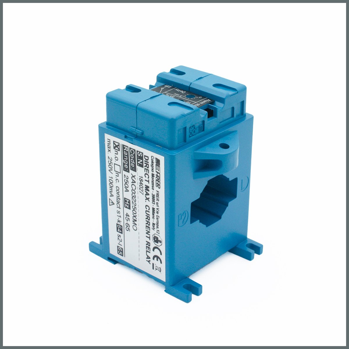 Frer Maksimum Akım Rölesi 32x10 N.A. 250A Busbar Alarm:25--300A