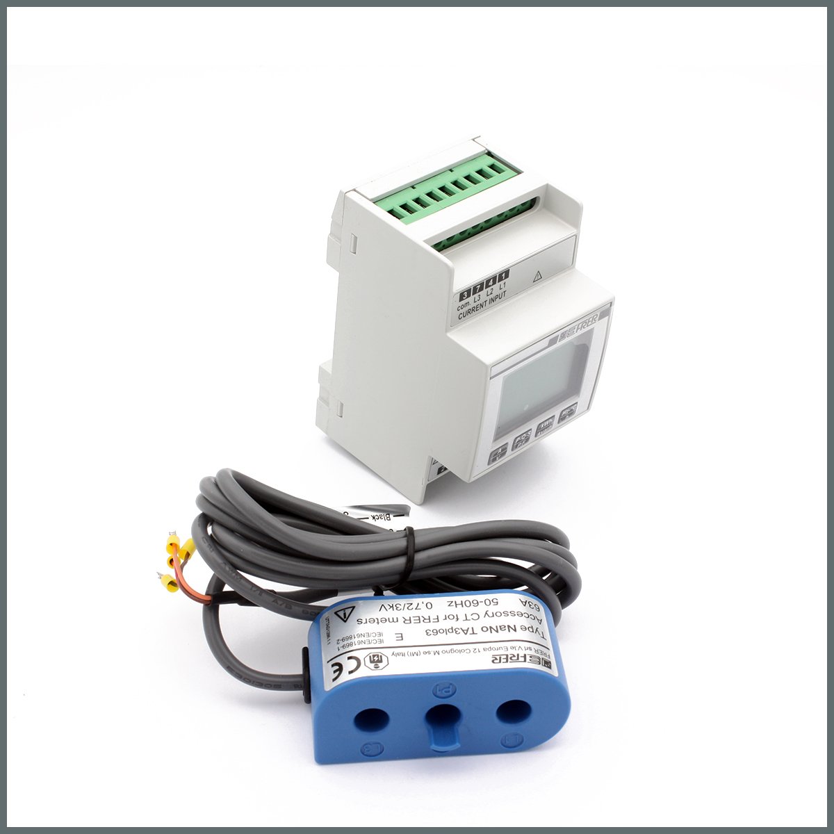 Frer NANO Enerji Analizörü Giriş:63A AT dahil, 400V