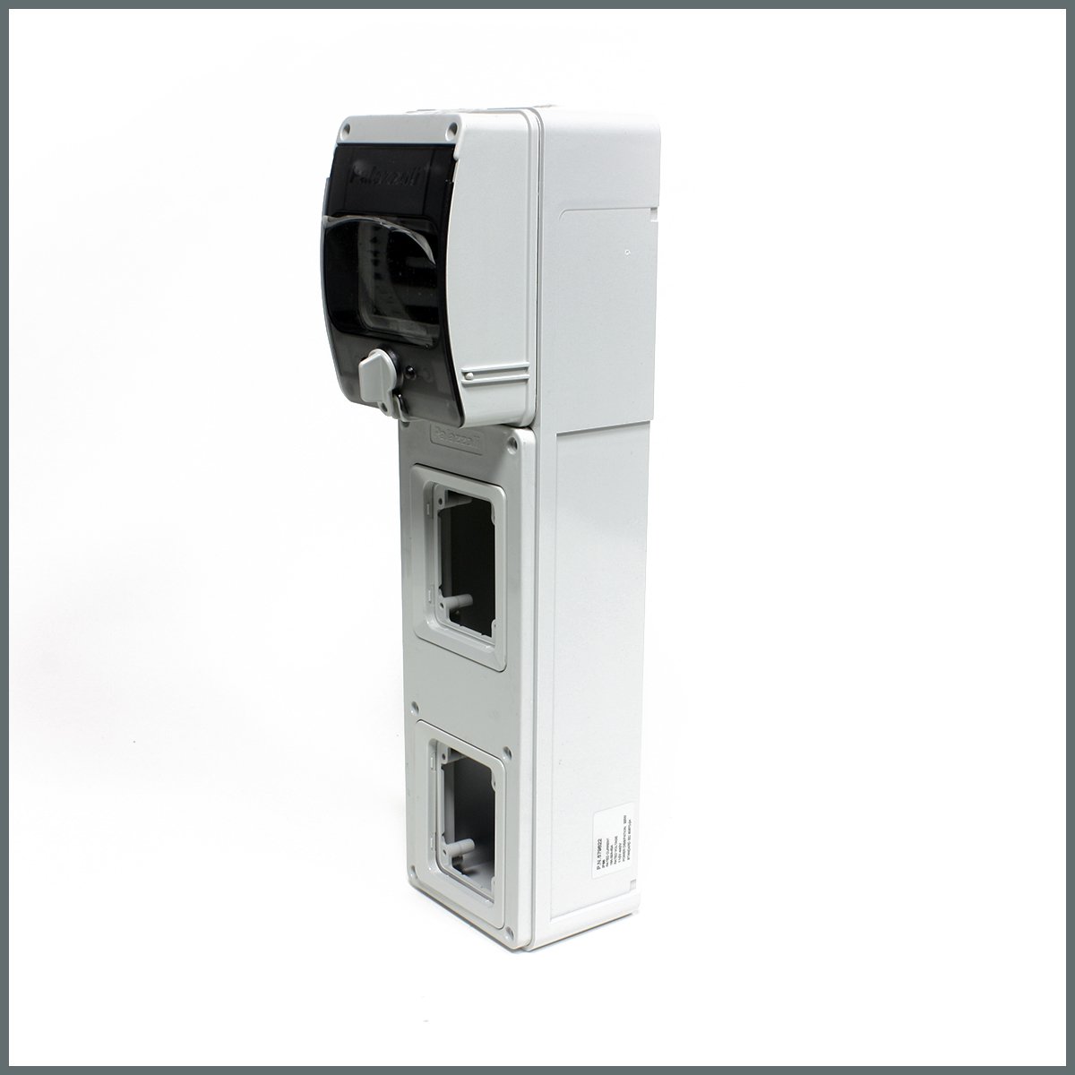 Kombinasyon PanolarıPalazzoli TopTER Dağıtım Panosu (IP66) 5 Modül 2 Priz için / Şeffaf Pencereli