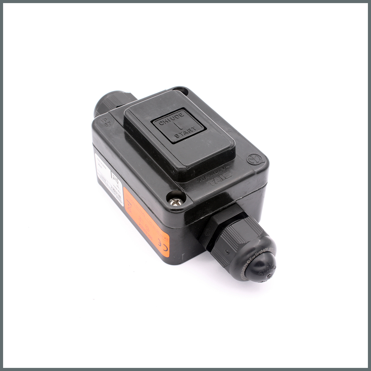 Konum GöstergeleriTAIS MIGNON-EX Serisi Push Buton (GRP) IP66 1NA 16A-250V(DISC)