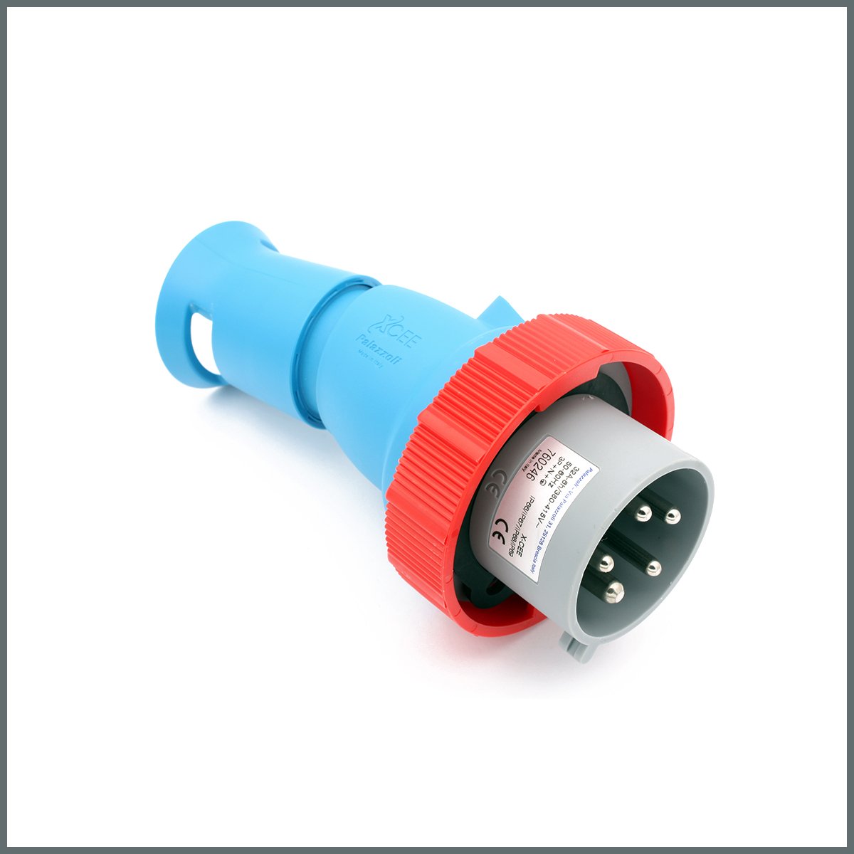 Konum GöstergeleriX-CEE Serisi Düz Fiş 32A (IP66/67/68/69)  400V 3P+N+T h:6