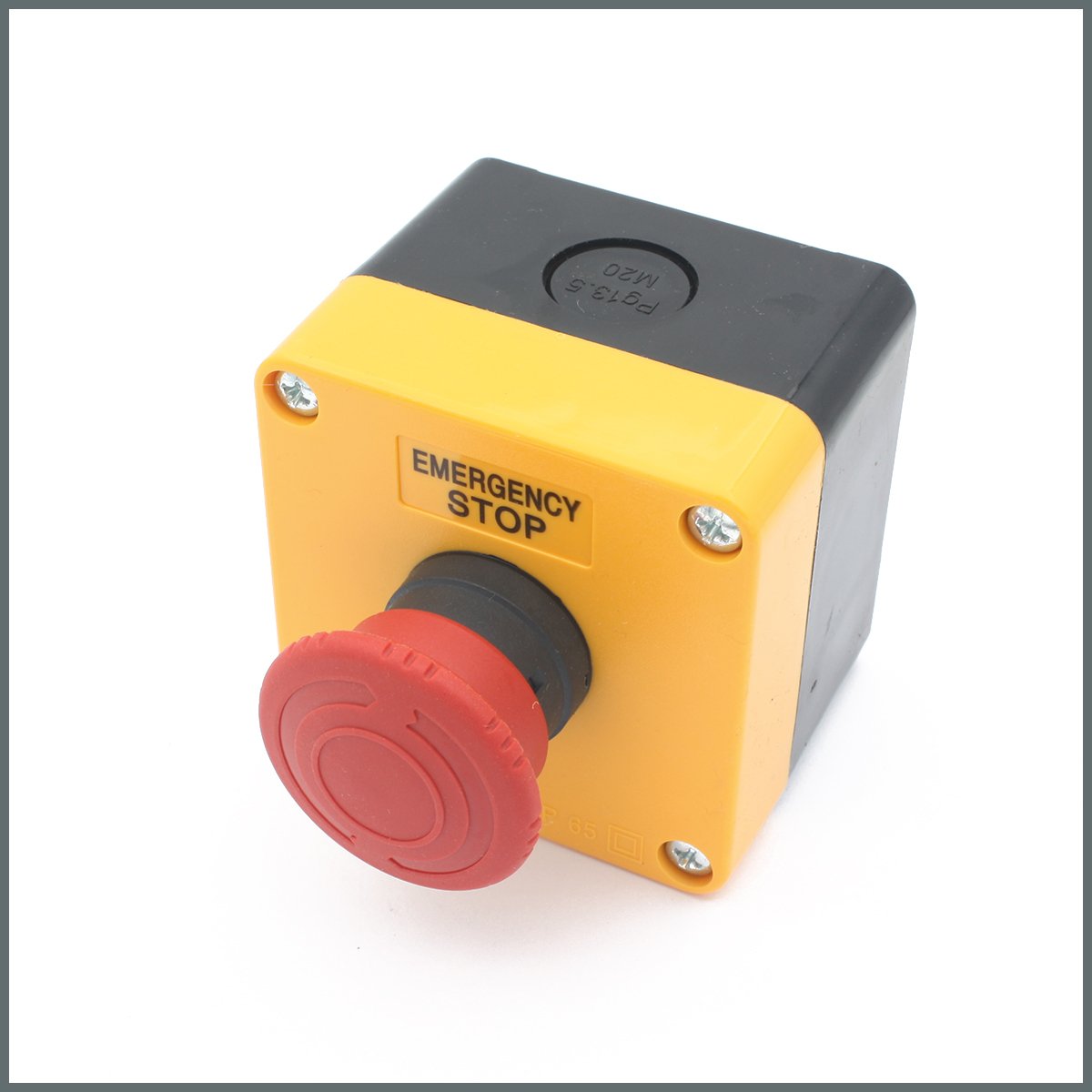 Kutulu Acil Stop Butonu OP5 2NK+NA (IP65) 