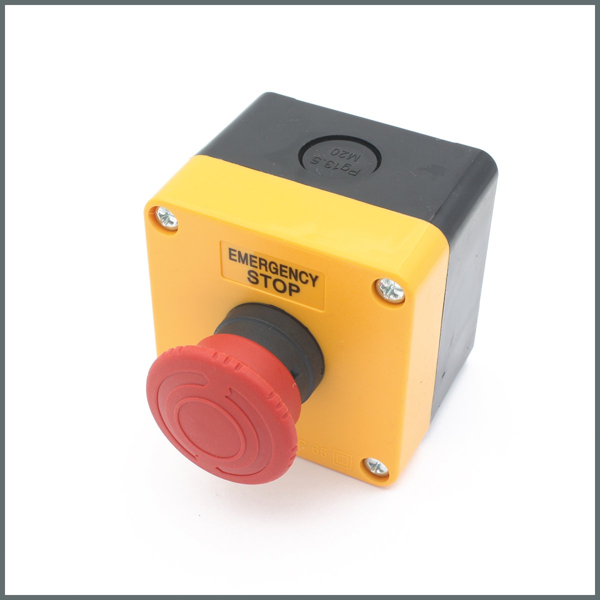 Kutulu Acil Stop Butonu OP5 NK+NA (IP65) 