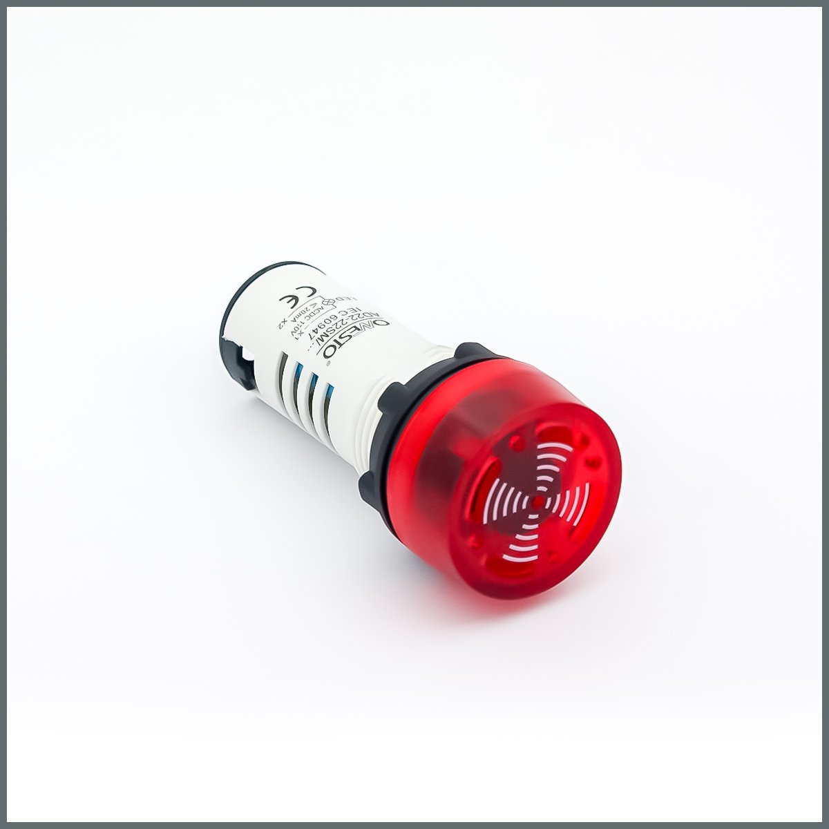 Led Flaşörlü Buzzer (Kırmızı) 110VAC
