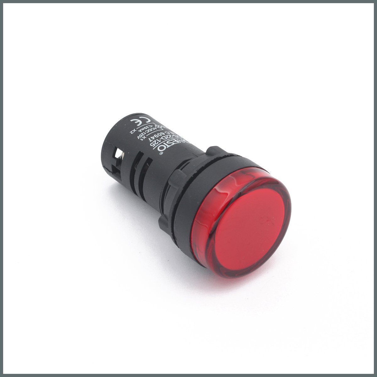 Ledli Sinyal Lambası (Kırmızı)  125VAC/DC