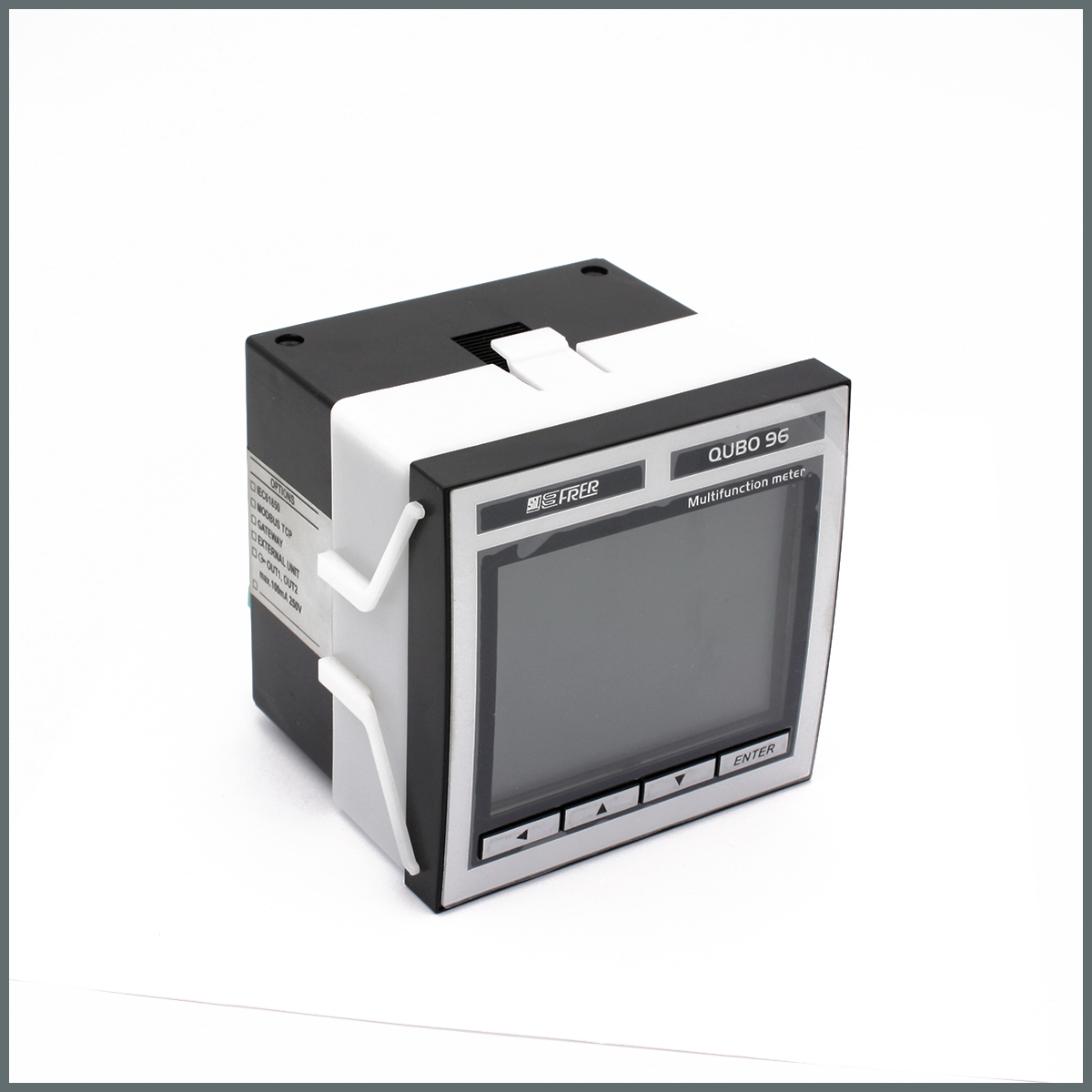 QUBO96H Şebeke Analizörü (20-60 VAC/DC) ModBus TCP + WebServer + Dahili Hafıza