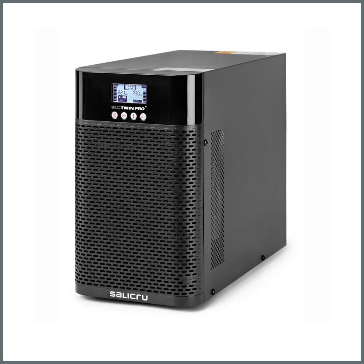 Salicru Online UPS TWIN PRO2 3kVA 6Ad. 12V 9Ah Akülü, 4 Prizli 