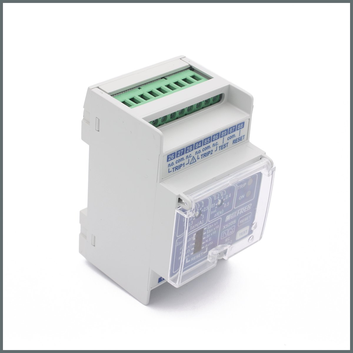 T.K.A.K. Rölesi / A,AC Tipi / Ex. T-R 230VAC/30mA--30A/3Modül/Ray Tipi