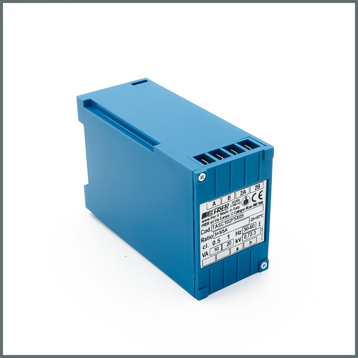 TASC10 Serisi 2-Girişli Toplayıcı Akım Trafosu 5+5/5A cl.0,5 (10VA)