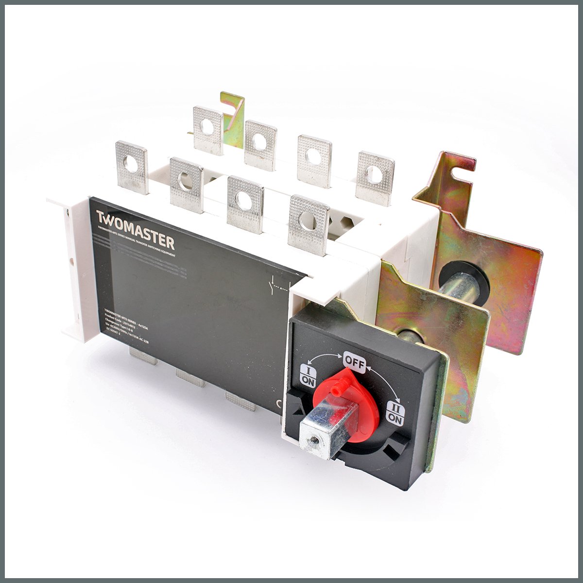 TWOMASTER 4x125A Manuel Transfer Şalteri 