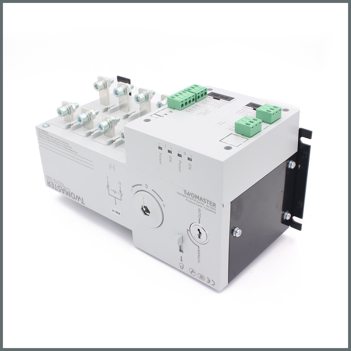 TWOMASTER-B 4x100A Otomatik Transfer Şalteri 