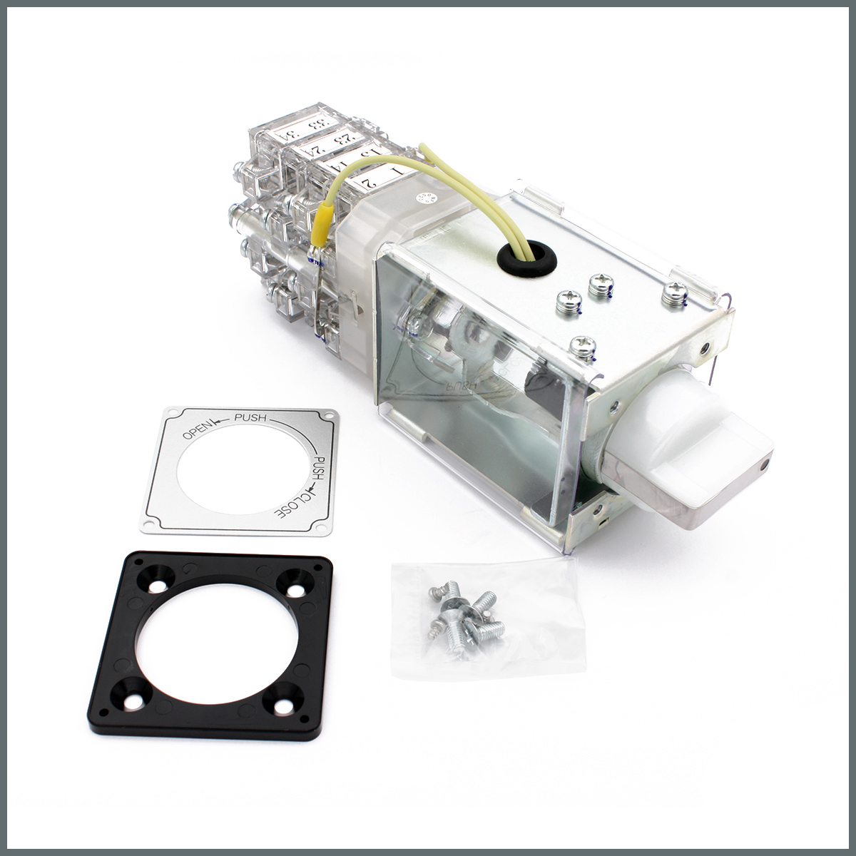 110V DC Kesici Anahtarı (Kare Flanş) BHL-3B3-118-110H-W-Y-B (L54-Y11E)