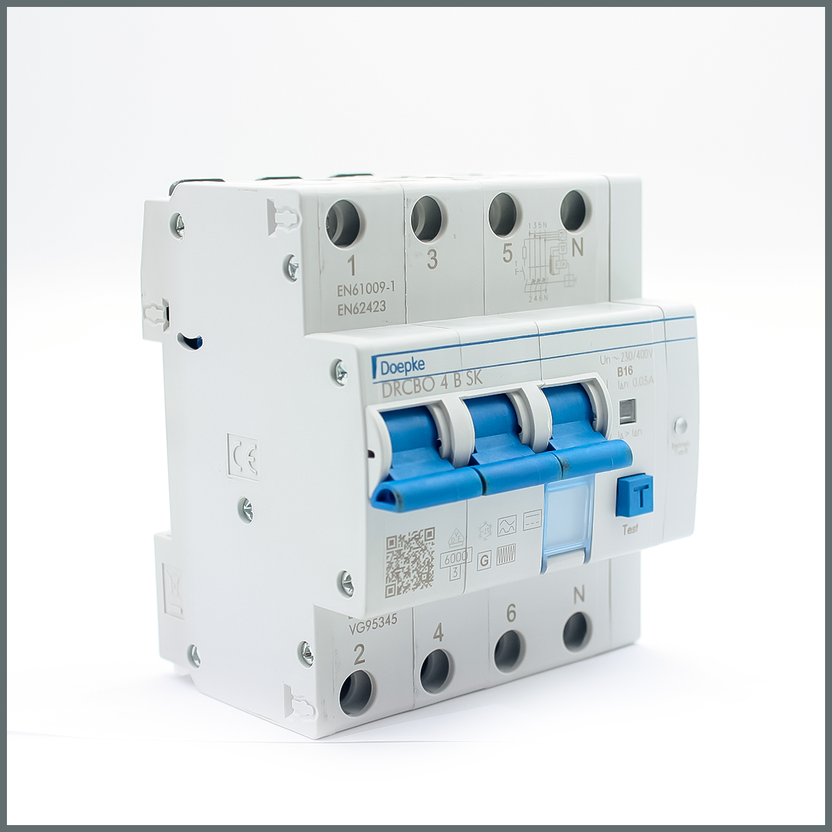 3+Nx16A DRCBO4 0.03A (B Tipi)  (SK) (Karakteristik B)