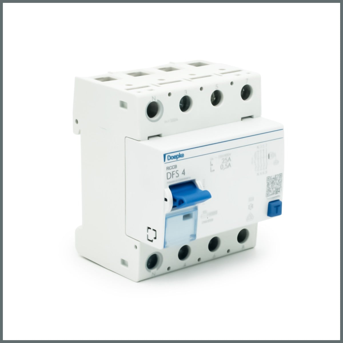 4x25A RCCB 500mA (A tipi) .